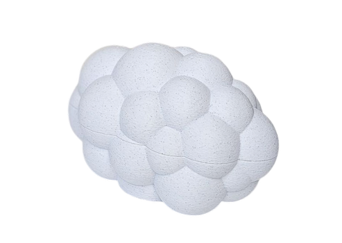 Dazzle & Dawn Bubble Påskeegg Marble-White (803-DDP-1040-07)