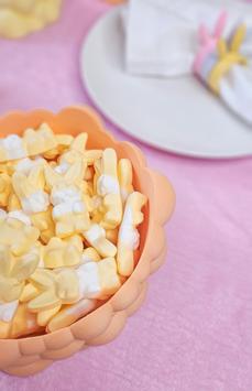 Dazzle & Dawn Bubble Bolle Fuzzy Peach (803-bowl-fuzzy-peach)