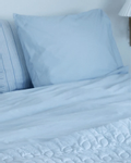 Ilse Jacobsen Sengesett Powder-Blue Bomull (810-1002002402-1002002403)