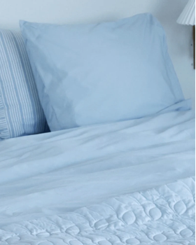 Ilse Jacobsen Sengesett Powder-Blue Bomull (810-1002002402-1002002403)