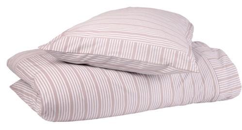 Ilse Jacobsen Sengesett Powder-Rose Stripes Bomull (810-1002007402-)