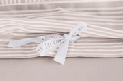 Ilse Jacobsen Sengesett Sand-Beige Stripes Bomull (810-1002005402-)