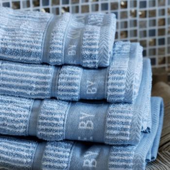 Ilse Jacobsen Håndkle Powder-Blue Stripes (810-1109003201-1109003203-1109003205)