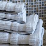 Ilse Jacobsen Håndkle Sand-Beige Stripe (810-1109005201-1109005203-1109005205)