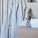 Ilse Jacobsen Håndkle Sand-Beige Stripe (810-1109005201-1109005203-1109005205)