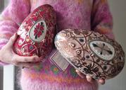 Fabergé påskeegg med godteri rosa 750g (811-85098-PI)
