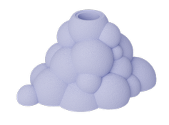 Dazzle & Dawn Bubble Lysestake-for-LED-lys Fuzzy DreamyPurple