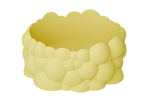 Dazzle & Dawn Bubble Bolle Fuzzy LemonCream (803-DDB-2021-18)