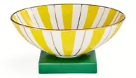 Jonathan Adler Portofino Bolle Gul-Grønn Ø23,5 (368-34788)
