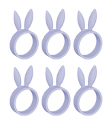 Dazzle & Dawn Bunny Serviettringer Dreamy-Purple 6stk