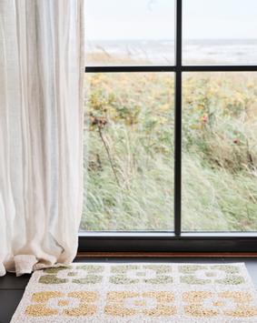 Horredsmattan Florian Dørmatte Plast Gul 50x70