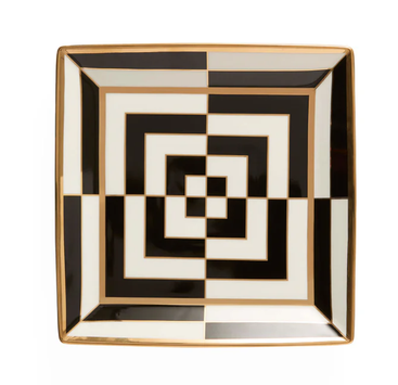 Jonathan Adler Op Art Serveringsfat 21,6x21,6 (368-34818)