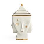 Jonathan Adler Masquerade Isbøtte porselen H25 (368-34937)