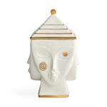 Jonathan Adler Masquerade Isbøtte porselen H25 (368-34937)