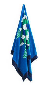 Jonathan Adler Turtle Strandhåndkle Blå 102x178 (368-34736)