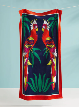 Jonathan Adler Parrots Strandhåndkle 102x178