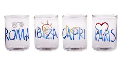 Jonathan Adler Jet-Set Glass 8,3xH10,8 4pk (368-34530)