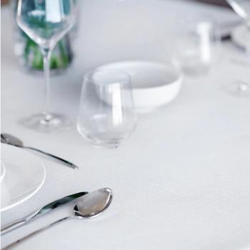Ilse Jacobsen Duk Pearl-White bomull-polyester (810-duk-pearl-white)