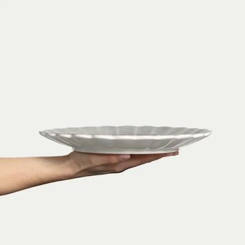 Mateus Oyster Tallerken Grå Ø28 (368-ECZ24C)