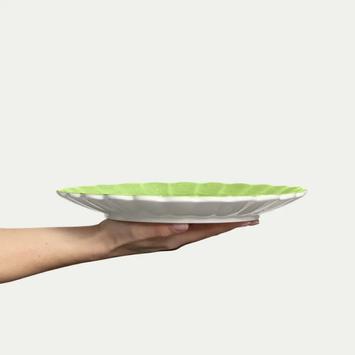 Mateus Oyster Tallerken Grønn Ø28 (368-EQ24C)