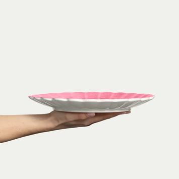 Mateus Oyster Tallerken Rosa Ø28 (368-ER24C)