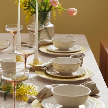 Mateus Stripes Bolle Sand Ø15 (368-ESA06ST)