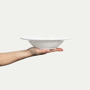 Mateus Bubbles Suppeskål Hvit Ø25  (368-EBK5FB)