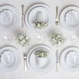 Mateus Bubbles Tallerken Hvit Ø28 (368-EBK5CEB)