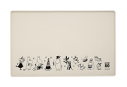 Mummi Pets Silikonmatte Beige 30x48_80år (489-6416114972425)