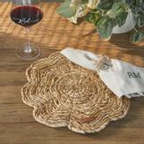 Riviera Maison Dekkebrikke Blooming-Flower Ø38 bananblader (443-576490)