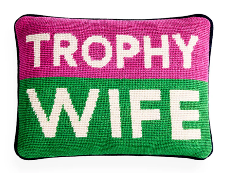 Jonathan Adler Trophy Wife Pute 30x22