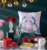 Jonathan Adler Pute Animalia Parrot Glassperler_45x45 (368-34610)