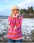 House of Yarn Strikkepakke Alpeglød Genser Erle_L-XXL (1500042301S9845)