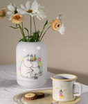 Mummi Vase "Blomster" Kalkglass H19 (489-6416114972081)