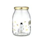 Mummi Glasskrukke med klistremerker 1L (489-6416114972005)