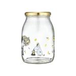 Mummi Glasskrukke med klistremerker 1L (489-6416114972005)