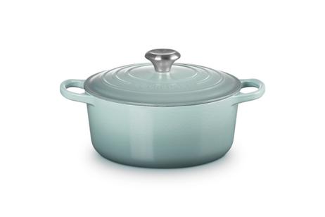 Le Creuset Støpejernsgryte Signature SeaSalt 4,2L