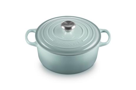 Le Creuset Støpejernsgryte Signature SeaSalt 4, 2L (796-21177247174430)