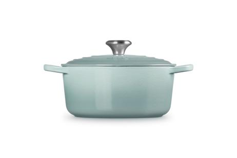 Le Creuset Støpejernsgryte Signature SeaSalt 4, 2L (796-21177247174430)