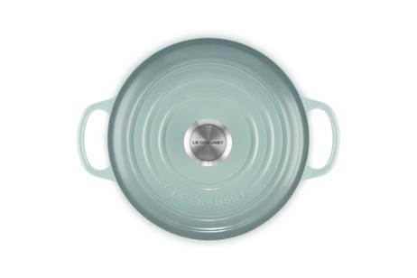Le Creuset Støpejernsgryte Signature SeaSalt 4, 2L (796-21177247174430)