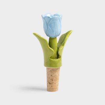 &Klevering Vinstopper Flaskekork Tulipan Blå