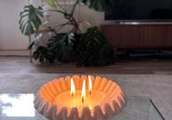 Mille Moi Lyssand Soyavoks 1kg candle sand pulver (150-50064399)