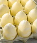 Ib Laursen Lys Eggformet H6 1stk lemonadegul (171-78032-04)