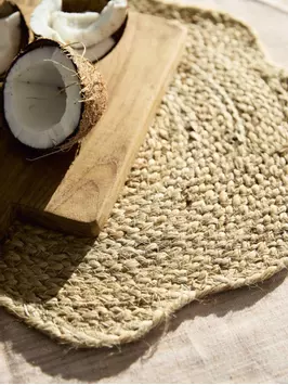 Svanefors  Ekdal Dekkebrikke Natur-jute Ø38 (718-1611-82-125)