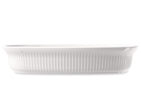 Kähler Hammershøi Ovnsfat Hvit 29,5x39 (521-692277)