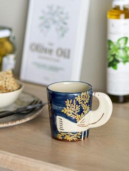 Bloomingville Hezha Kopp Blå H9 (152-82066105)