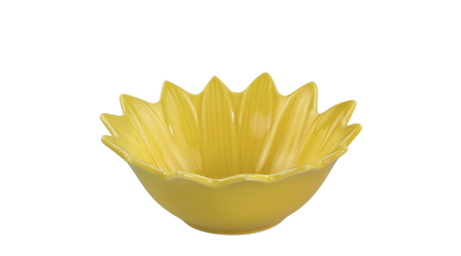 Chic Antique Skål Blomst Gul Ø15 (529-61091604)