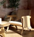 Chic Antique Aix Bomullspledd Resirkulert Honning 130x150 (529-16110204)