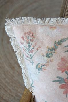 Chic Antique Putetrekk Blomstermønster Rosa 50x50 (529-16107407)