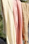 Chic Antique Aix Bomullspledd Resirkulert Honning 130x150 (529-16110204)